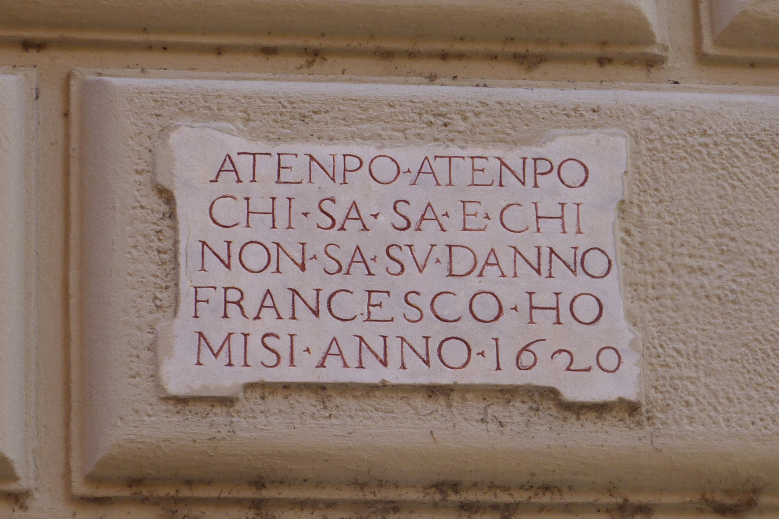 A tempo a tempo chi sa sa, chi non sa su' danno